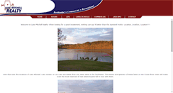Desktop Screenshot of lakemitchellrealty.com
